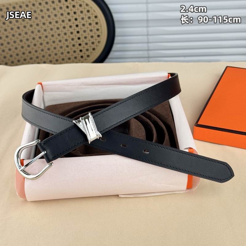 Hermes belt  24mmX90-115cm 8L08